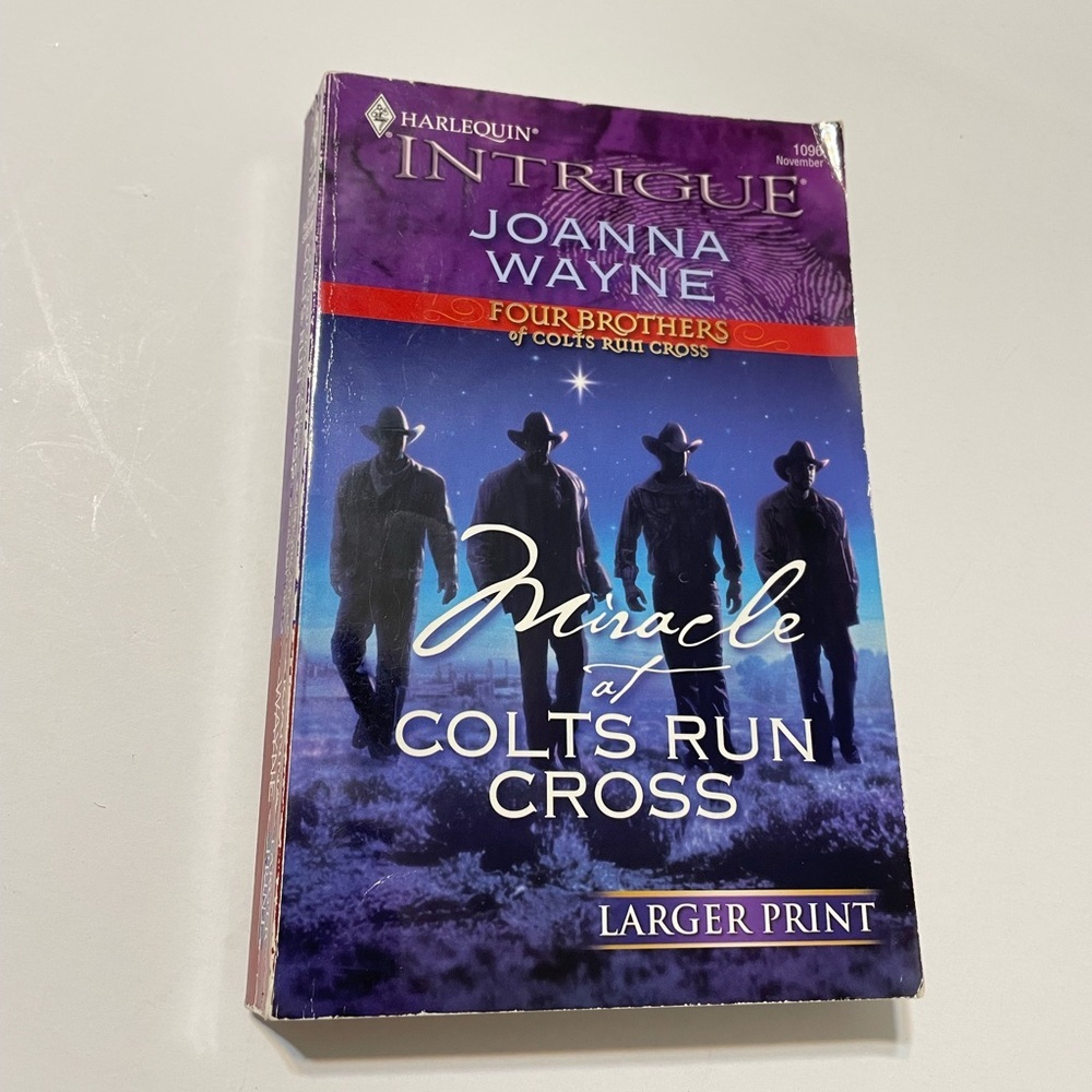 Miracle at Colts Run Cross (Harlequin Intrigue #1096) by Joanna Wayne Paperback